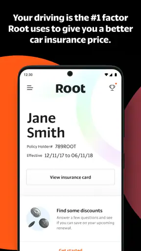 Root: Better car insurance screenshot