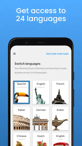 Rosetta Stone: Learn, Practice screenshot