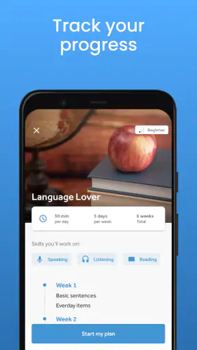 Rosetta Stone: Learn, Practice screenshot