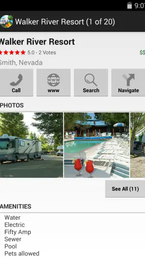 RV Parks & Campgrounds screenshot