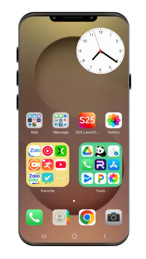 S25 Launcher One Ui screenshot