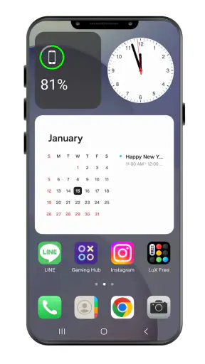 S25 Launcher One Ui screenshot