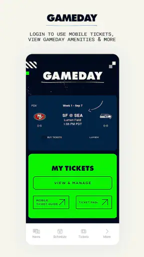 Seattle Seahawks Mobile screenshot