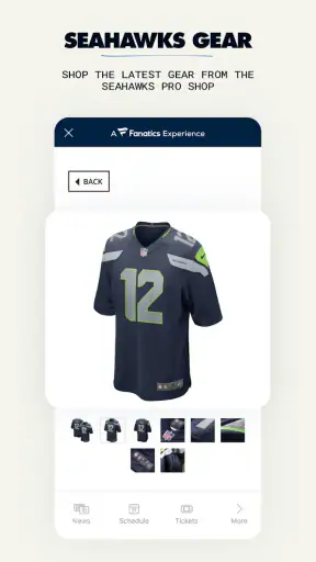 Seattle Seahawks Mobile screenshot