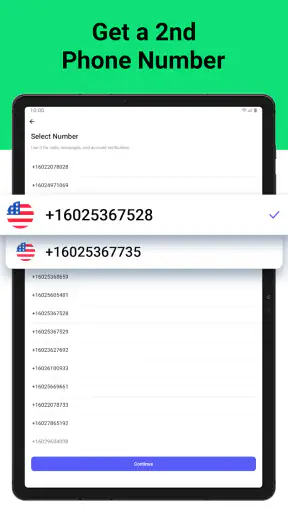 Second Phone Number - 2Number screenshot