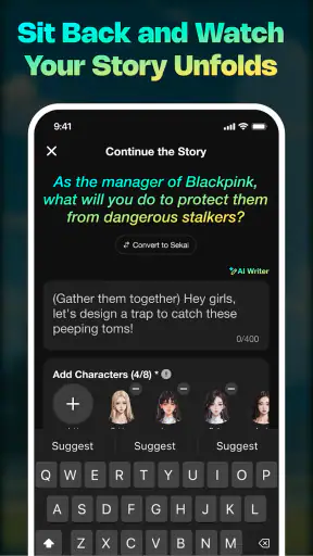 Sekai: Roleplay Your Own Story screenshot
