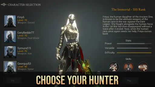 Shadow Hunter: Premium screenshot