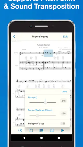 Sheet Music Scanner & Reader screenshot