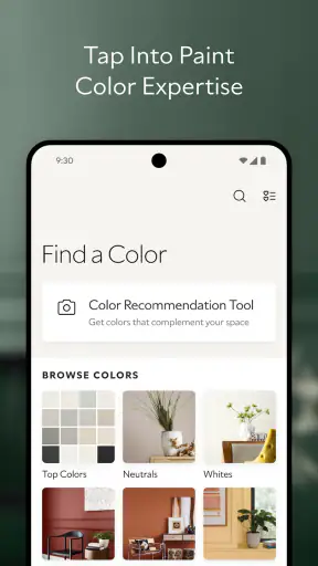 Sherwin-Williams Color Expert™ screenshot