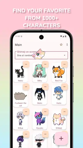 Shimeji: Screen Buddies screenshot