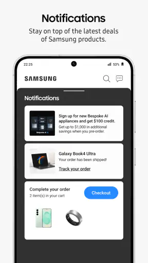 Shop Samsung screenshot