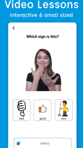 Sign Language ASL Pocket Sign screenshot