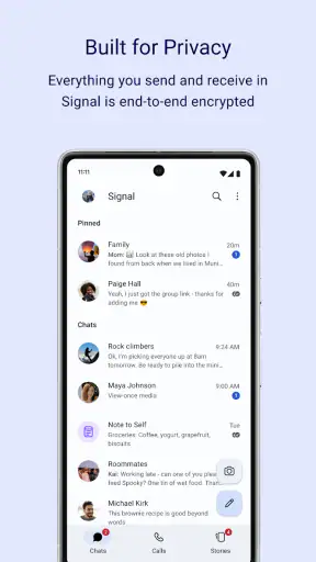 Signal Private Messenger screenshot