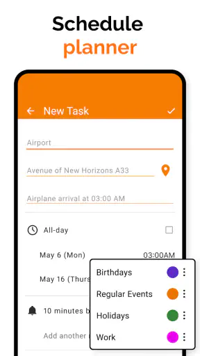 Simple Calendar screenshot