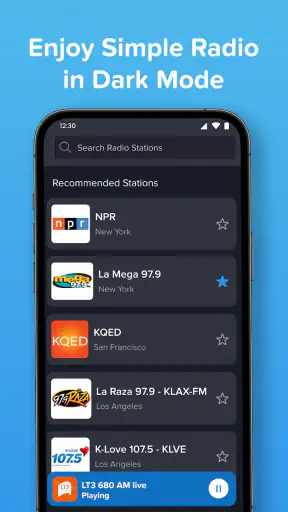 Simple Radio: Live AM FM Radio screenshot