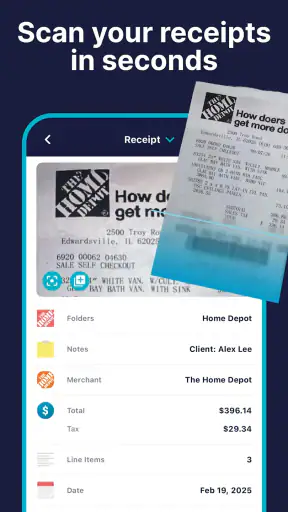SimplyWise: Receipts, Expenses screenshot