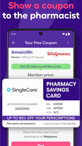 SingleCare - Rx Coupons screenshot