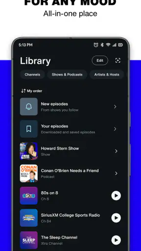 SiriusXM: Music, Sports & News screenshot