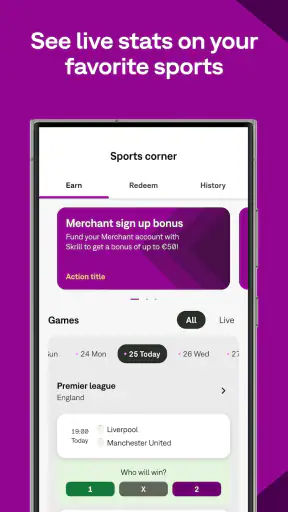 Skrill - Fast, secure payments screenshot