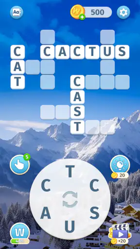 Sky Words: Word Game screenshot