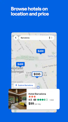 Skyscanner Flights Hotels Cars screenshot