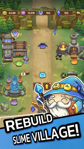 Slime Castle — Idle TD Game screenshot