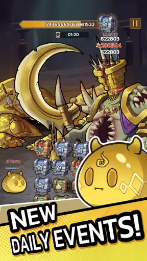 Slime Castle — Idle TD Game screenshot