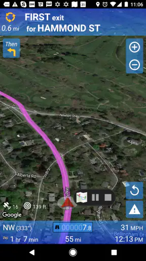 SmartRVRoute 2 RV Navigation screenshot