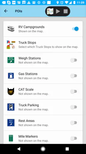 SmartRVRoute 2 RV Navigation screenshot