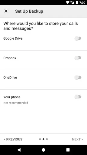 SMS Backup & Restore Pro screenshot