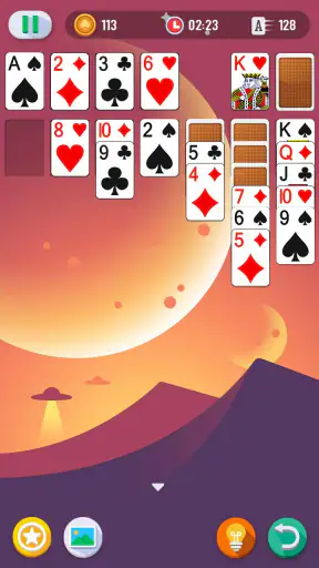 Solitaire screenshot