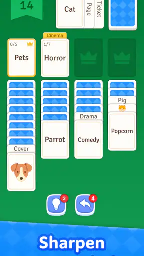 Solitaire Associations Journey screenshot