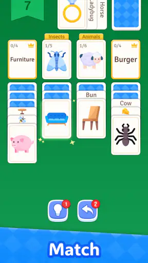 Solitaire Associations Journey screenshot