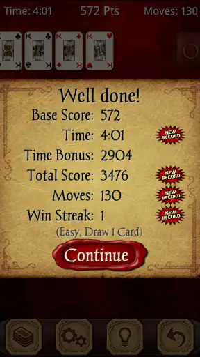 Solitaire Pro screenshot