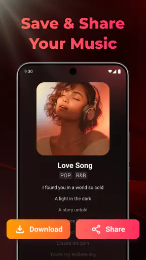 SongAI - AI Music Generator screenshot