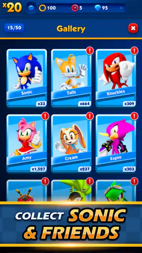 Sonic Dash Endless Runner Game screenshot
