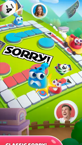 Sorry! World Online Board game screenshot