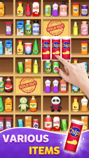 Sort Match:3D Goods Master screenshot