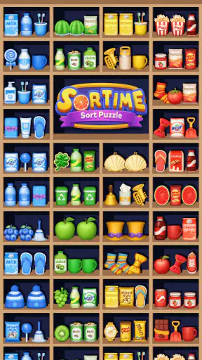 Sortime - Goods Puzzle Sorting screenshot