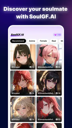 SoulGF: Virtual Soulmate screenshot