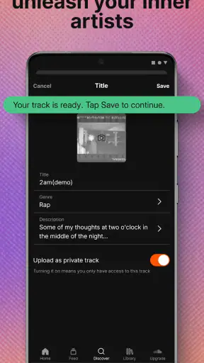 SoundCloud: Play Music & Songs screenshot