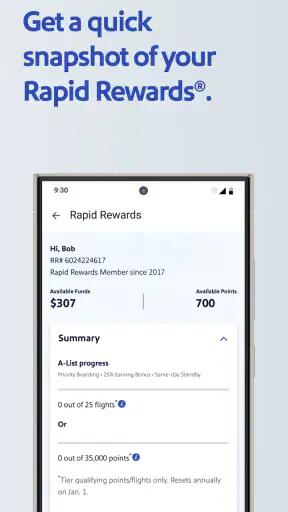 Southwest Airlines: Travel App screenshot