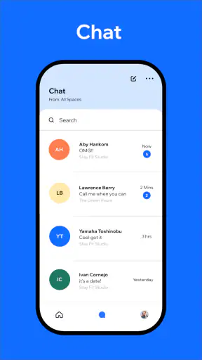 Spaces: Follow Businesses screenshot