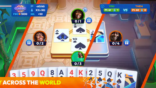 Spades Masters - Card Game screenshot