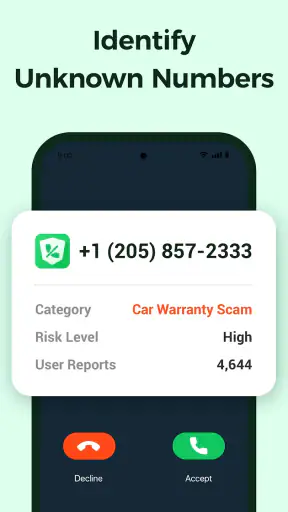 Spam Call Blocker for Android screenshot