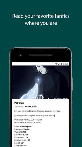 Spirit Fanfiction and Stories screenshot