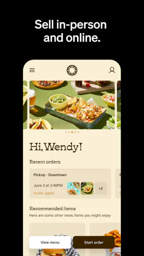 Square Point of Sale: Payment screenshot