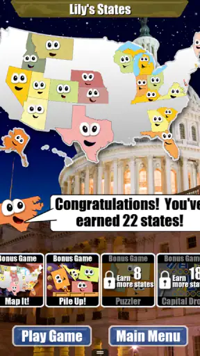 Stack the States® screenshot