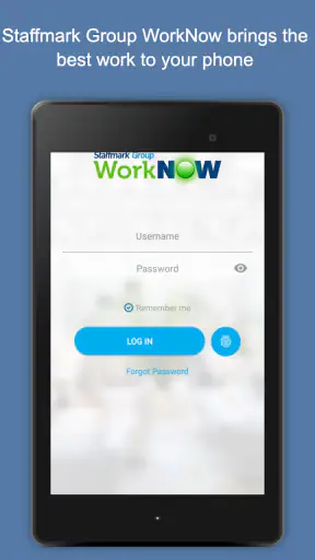 Staffmark WorkNOW screenshot