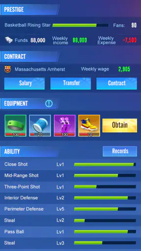Star Rising: Basketball screenshot